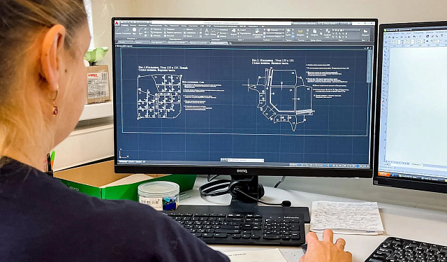 Собственное конструкторское бюро на фабрике Gliver